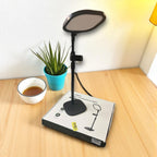 LitONES Schreibtischlampe mit Stativ, Tisch Handy Laptop ,30 Lichtmodi 2Stück